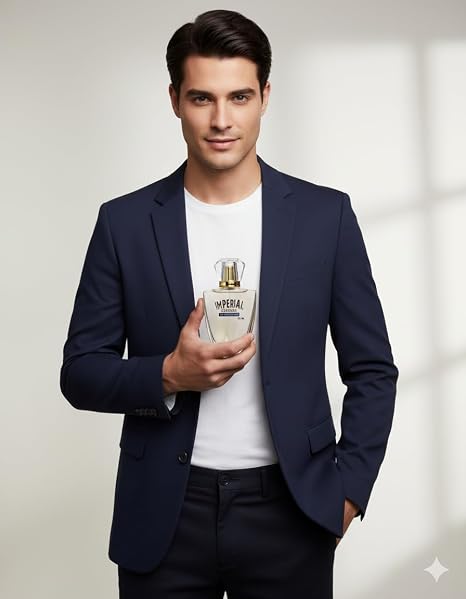 UNAX Imperial Essence Eau de Parfum for Men – 60ML | Long-Lasting Luxury Fragrance | Premium Perfume Spray with Masculine Woody & Spicy Notes
